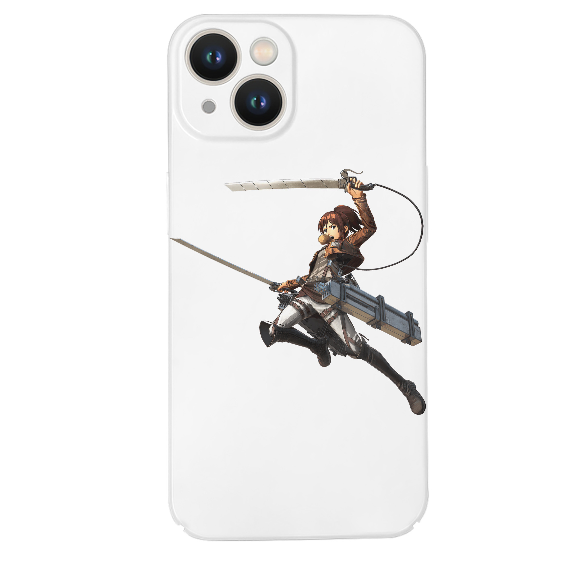 （画像用） 進撃の巨人 サシャ·ブラウス Attack on Titan Sasha Blaus 【iPhone 14シリーズ対応】ハードケース